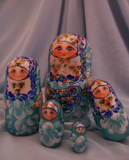 Matroschka "Werochka" 5 Teile (m325a)